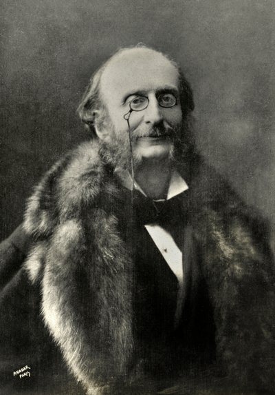 بورتريه لجاك أوفنباخ (صورة) بواسطة بول نادر