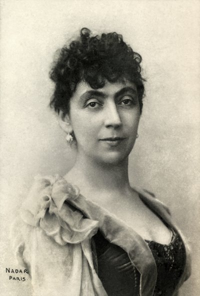 صورة لمادلين لومير (صورة فوتوغرافية) بواسطة Paul Nadar