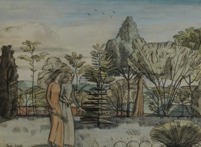 باربرا في الحديقة بواسطة بول ناش