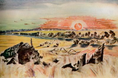 قاذفة في الذرة ، 1940 بواسطة بول ناش