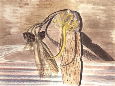 كائنات على الرمال بواسطة Paul Nash