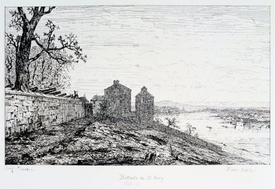 بطارية سانت أوين ، حصار باريس ، 1870-1871 بواسطة بول رو