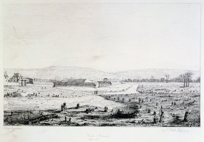 Porte dAuteuil ، حصار باريس ، 1870-1871 بواسطة بول رو