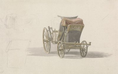 مدرب يحمل شعار النبالة الملكي ، حوالي عام 1764 (قلم رصاص ووزن على ورق) بواسطة بول ساندبي