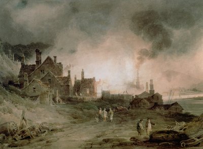 فرن بيدلام ، ماديلي دايل ، شروبشاير ، 1803 بواسطة بول ساندبي
