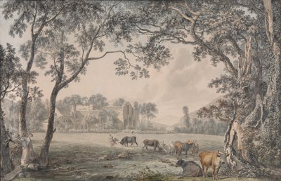 دير فالي أوف ذا كروس ، دينبيشير ، 1770-1779 بواسطة بول ساندبي