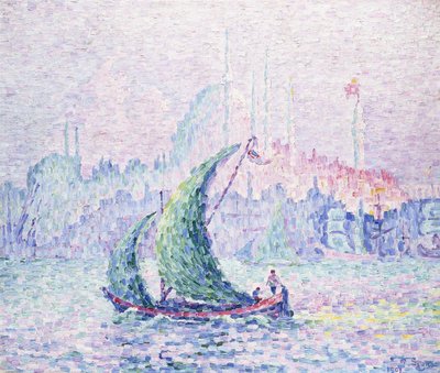 Cote d "Or، The Suleimanie، Constantinople، 1907 بواسطة بول سينياك