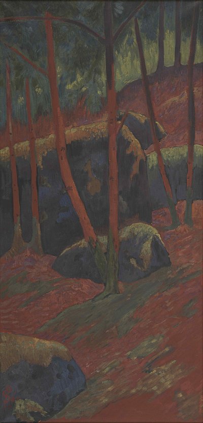 لو بوا روج ، ج. 1895. بواسطة بول سيروسييه