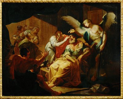 شفاء طوبيت العجوز طوبت بواسطة بول تروجر