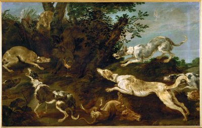 صيد الخنازير بواسطة بول دي فوس