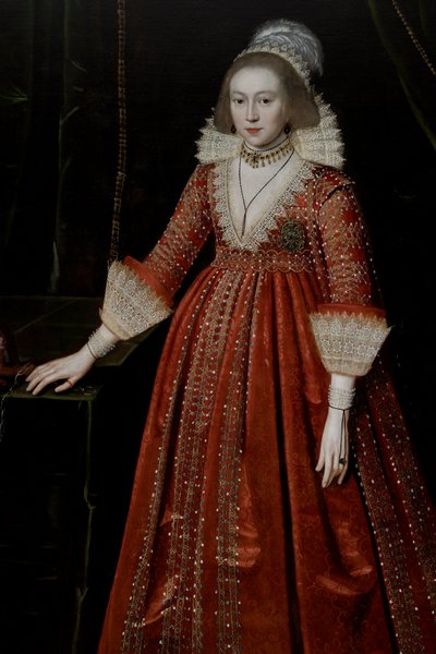 الملكة اليزابيث من بوهيميا "ملكة الشتاء" (1596-1662) بواسطة بول فان سومر