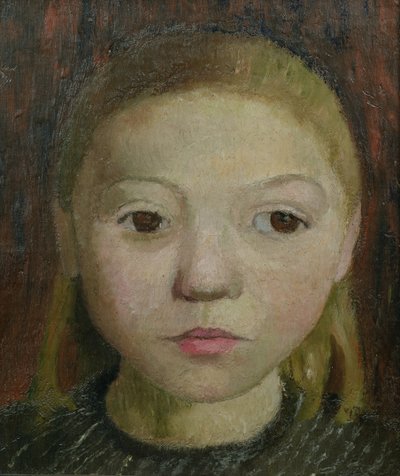 رأس فتاة بواسطة Paula Modersohn Becker