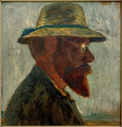 المناظر الطبيعية مع أشجار الصنوبر بواسطة بولا مودرسون بيكر