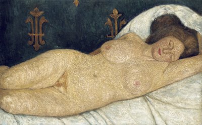 مستلق عاري ، 1905-06 بواسطة Paula Modersohn Becker