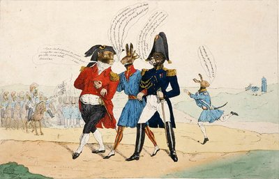 الحماة المحايدون ، بعد عام 1831 (ليثو) بواسطة باولوس تشارلز جيرارد بولمان