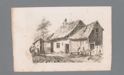 منظر لشارع به منازل مبادئ المناظر الطبيعية (عنوان السلسلة) Principes de paysages (عنوان السلسلة) بواسطة باولوس لوترز