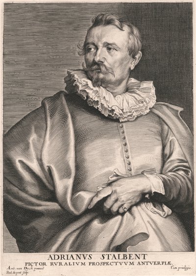أدريانوس ستالبنت بواسطة Paulus Pontius