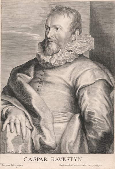 كاسبار رافستين بواسطة Paulus Pontius