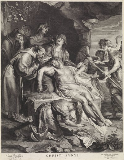 Graflegging van Christus Christi Fvnvs (العنوان على الكائن) بواسطة Landvoogd من Zuidelijke Nederlanden Ferdinand van Oostenrijk