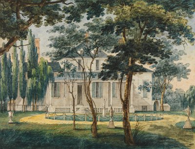 سكن ريفي ، ربما منزل ريفي للجنرال مورو في موريسفيل ... ، 1811-كاليفورنيا. 1813. بواسطة بافل بتروفيتش سفينين