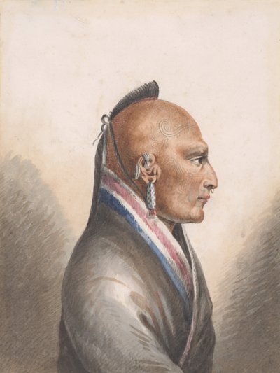 رئيس The Little Osages ، 1811-ca. 1813. بواسطة بافل بتروفيتش سفينين