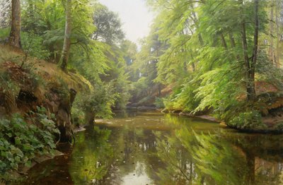 النهر الهادئ ، 1913 بواسطة Peder Monsted