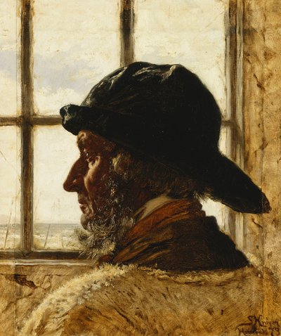 الصياد القديم ، 1873 بواسطة بيدير سيفيرين كروير