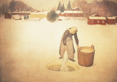 Finland, The Washerwoman بواسطة بيكا الهالونات