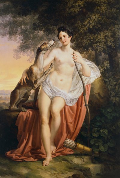 Diana Huntress بواسطة Pelagio Palagi
