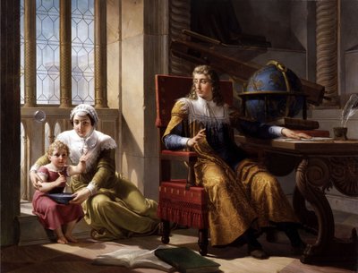 اكتشاف نيوتن لانكسار الضوء ، 1827. بواسطة Pelagio Palagi