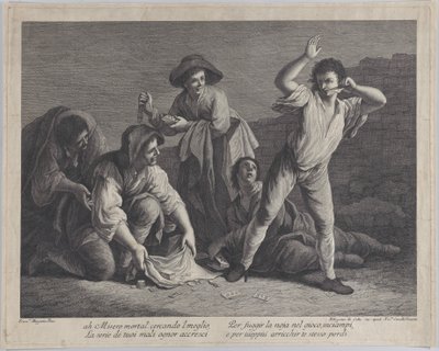 مجموعة القمار 1770-1800 .1770-1800. بواسطة بيليجرينو دال كولي