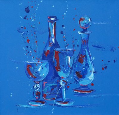 لا تزال الحياة باللون الأزرق ، 2005 (زيت على قماش) بواسطة بيني واردن