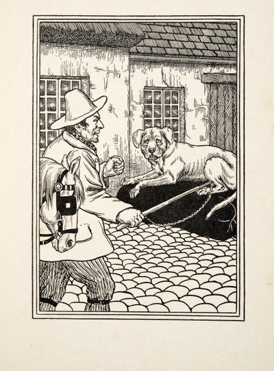 الإخلاص الثابت ، من مائة حكاية من الحيوانات ، حانة. 1924 بواسطة بيرسي جيه. بيلينجشيرست
