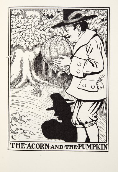 الجوز واليقطين ، من Fontaine Fables ، حانة. 1905 بواسطة بيرسي جيه. بيلينجشيرست