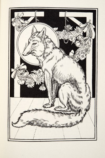 الثعلب ، من Fontaine Fables ، حانة. 1905 بواسطة Percy J. Billingshurst