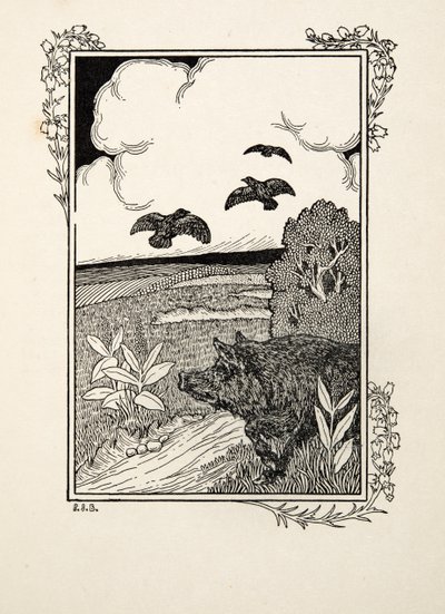مؤشر الخنزير ، من مائة حكاية من الحيوانات ، حانة. 1924 بواسطة بيرسي جيه. بيلينجشيرست