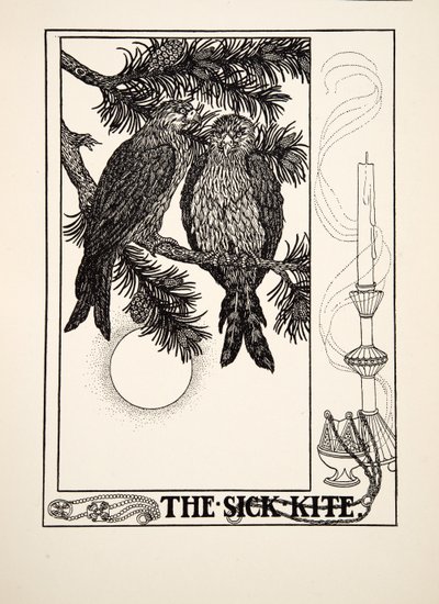 The Kick Kite ، من A Hundred Fables of Aesop ، pub.1903 بواسطة بيرسي جيه. بيلينجشيرست