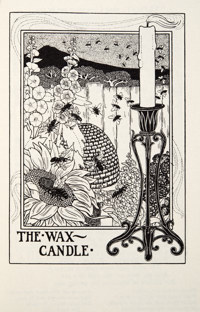 شمعة الشمع ، من Fontaine Fables ، حانة. 1905 بواسطة بيرسي جيه. بيلينجشيرست