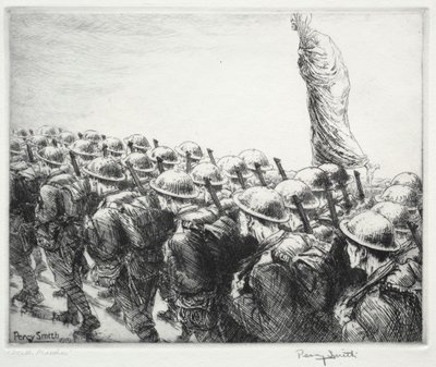 رقصة الموت: مسيرات الموت بواسطة Percy John Delf Smith