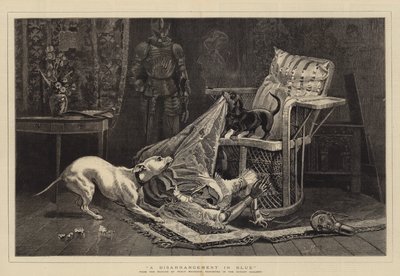انفصال باللون الأزرق بواسطة Percy Macquoid