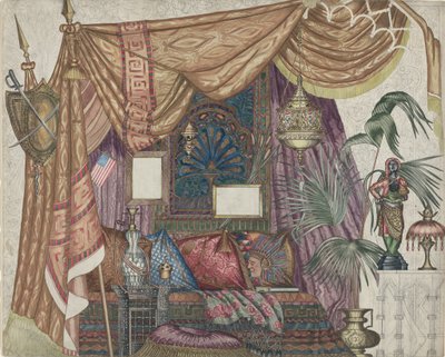 ركن مريح بواسطة بيركنز هارنلي