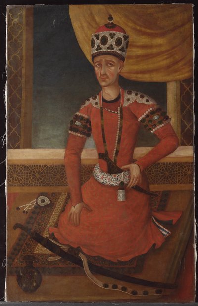 Aga Muhammad Khan Qajar, c.1820 بواسطة Persian School