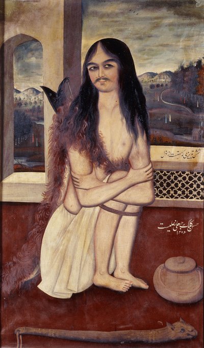صورة شمسي التبريزي ، الدراويش ، ج .1840-1 بواسطة المدرسة الفارسية