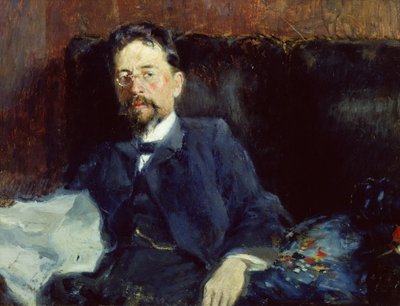 صورة أنطون تشيخوف (1860-1904) 1902 بواسطة Peter Alexandrovich Nilus