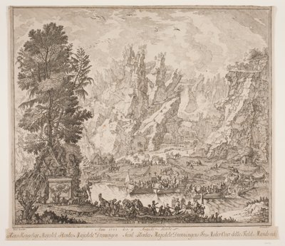 Anno 1733 في 9 أغسطس ، سافر صاحب الجلالة الملكة وصاحبة الجلالة السيدة والدة الملكة فوق هذا الحقل Mansseidet بواسطة هيرونيمو مياني