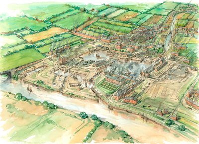 تطوير Stourport c1809 ، c1980-2010 بواسطة بيتر دن
