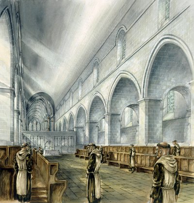 دير Rievaulx ، القرن الثالث عشر ، 1990-2010 بواسطة بيتر دن