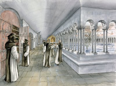 دير Rievaulx ، القرن الثالث عشر ، 1990-2010 بواسطة بيتر دن