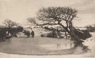 صباح يوم شتاء، 1887 (صورة فوتوغرافية) بواسطة بيتر هنري ايمرسون