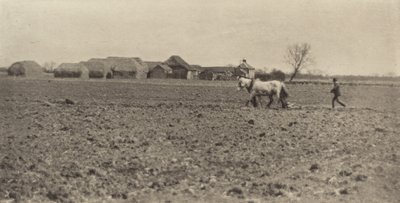 مارش فارم في أوائل الربيع ، 1890-1891 ، طبعت عام 1893. بواسطة بيتر هنري ايمرسون